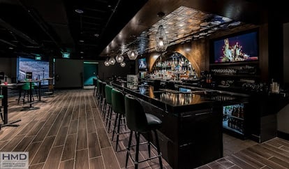 Event venue with a bar lounge.