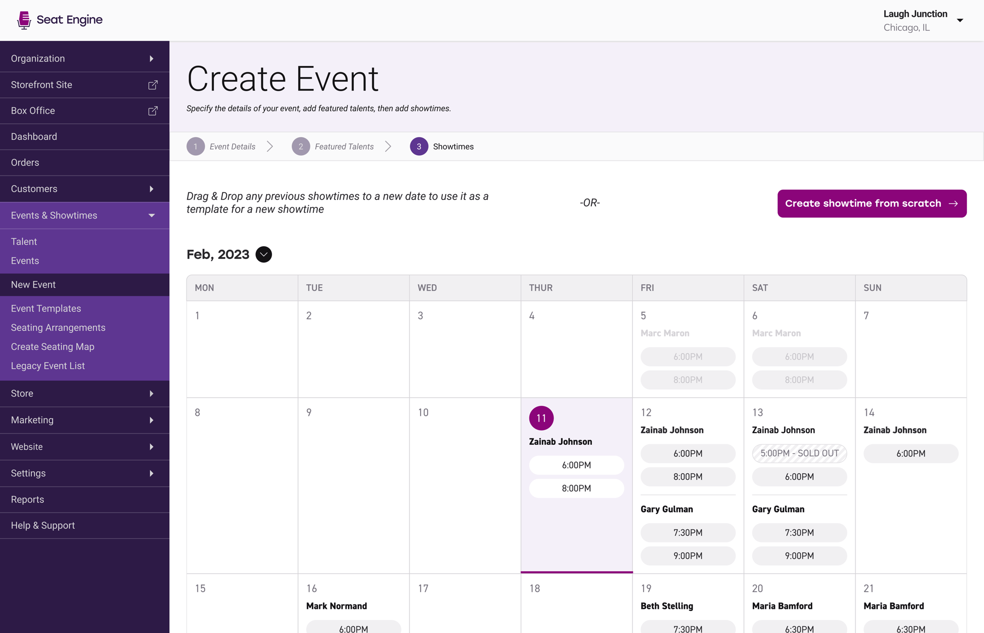 create event calendar product screenshot create event calendar product screenshot