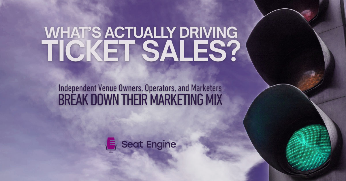 What actually drives ticket sales? text with green traffic light